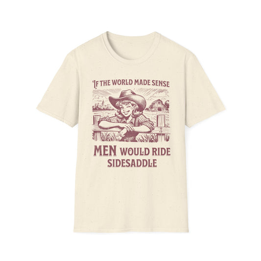 Sidesaddle Joke T-Shirt