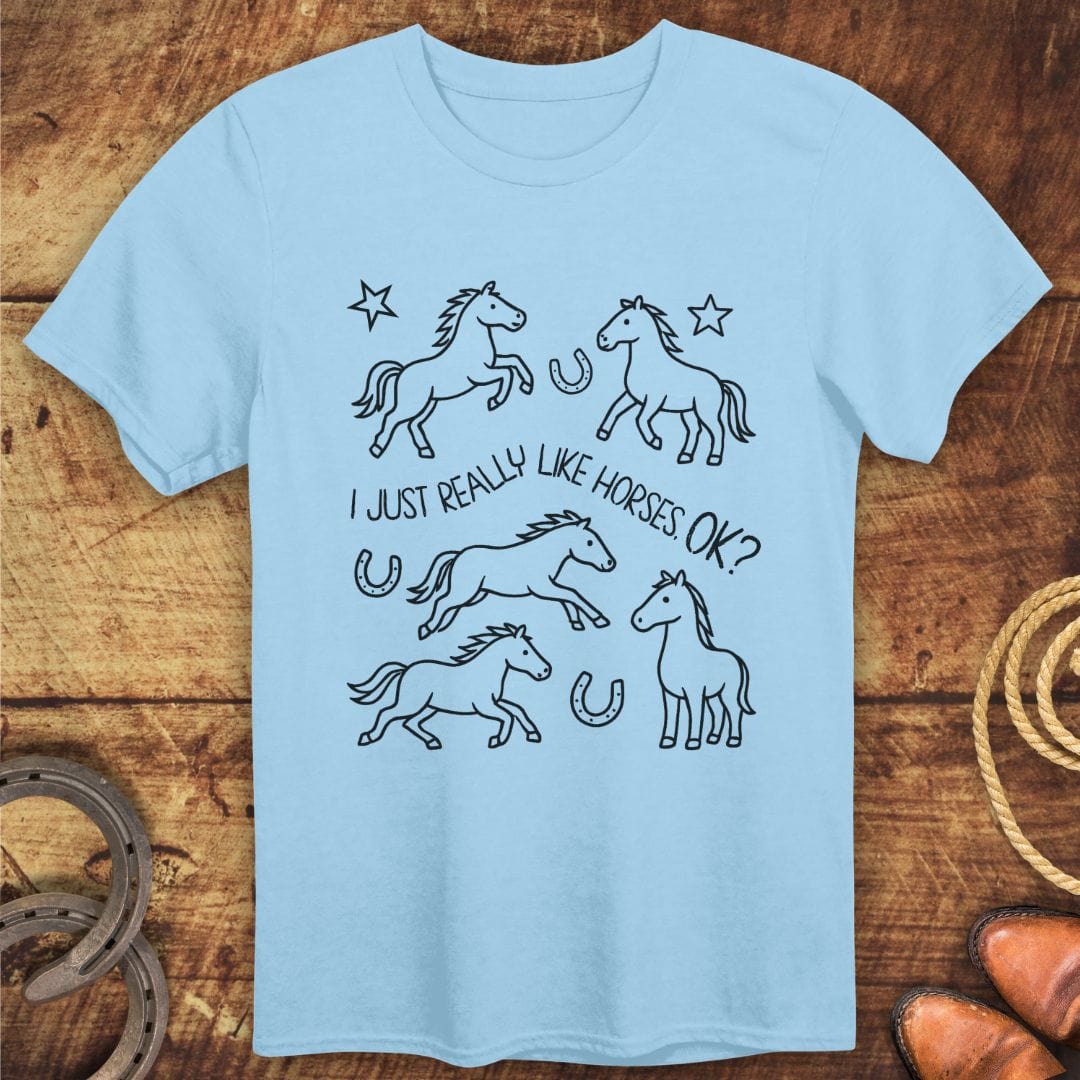 Really Like Horses T-Shirt