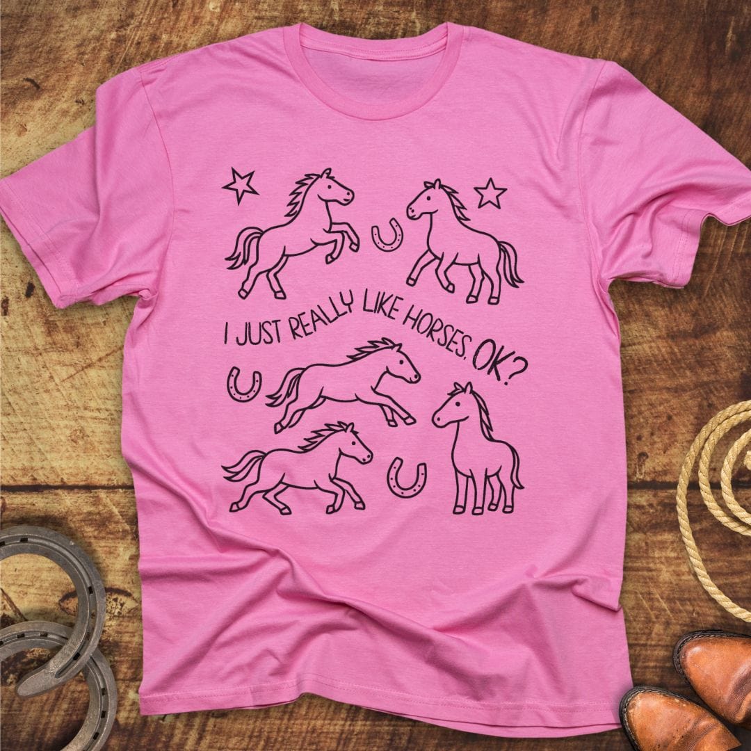 Really Like Horses T-Shirt