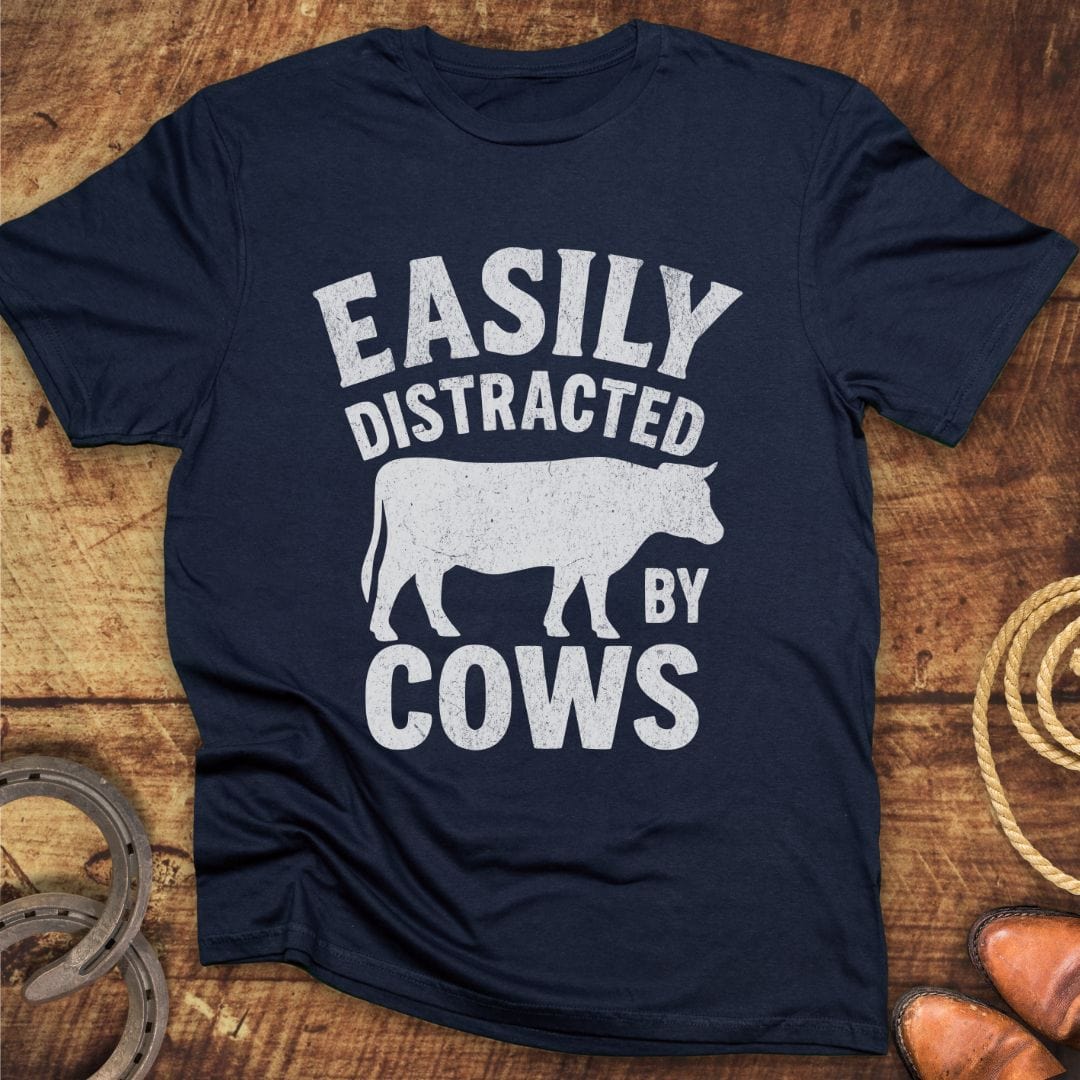 Distracted By Cows T-Shirt