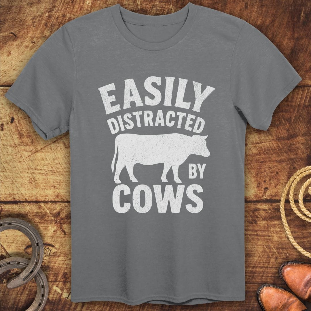 Distracted By Cows T-Shirt