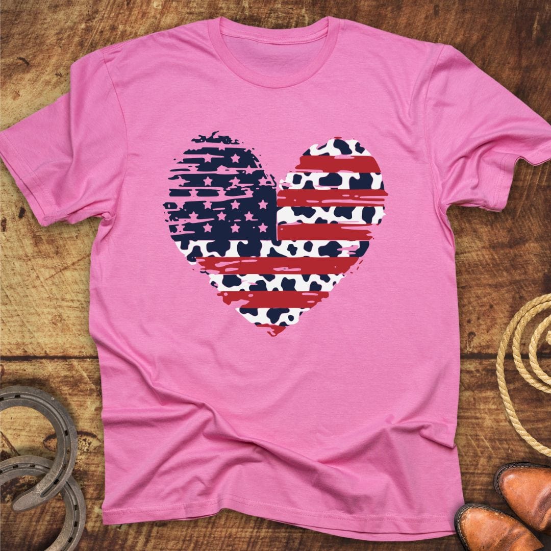 Rural USA Heart T-Shirt