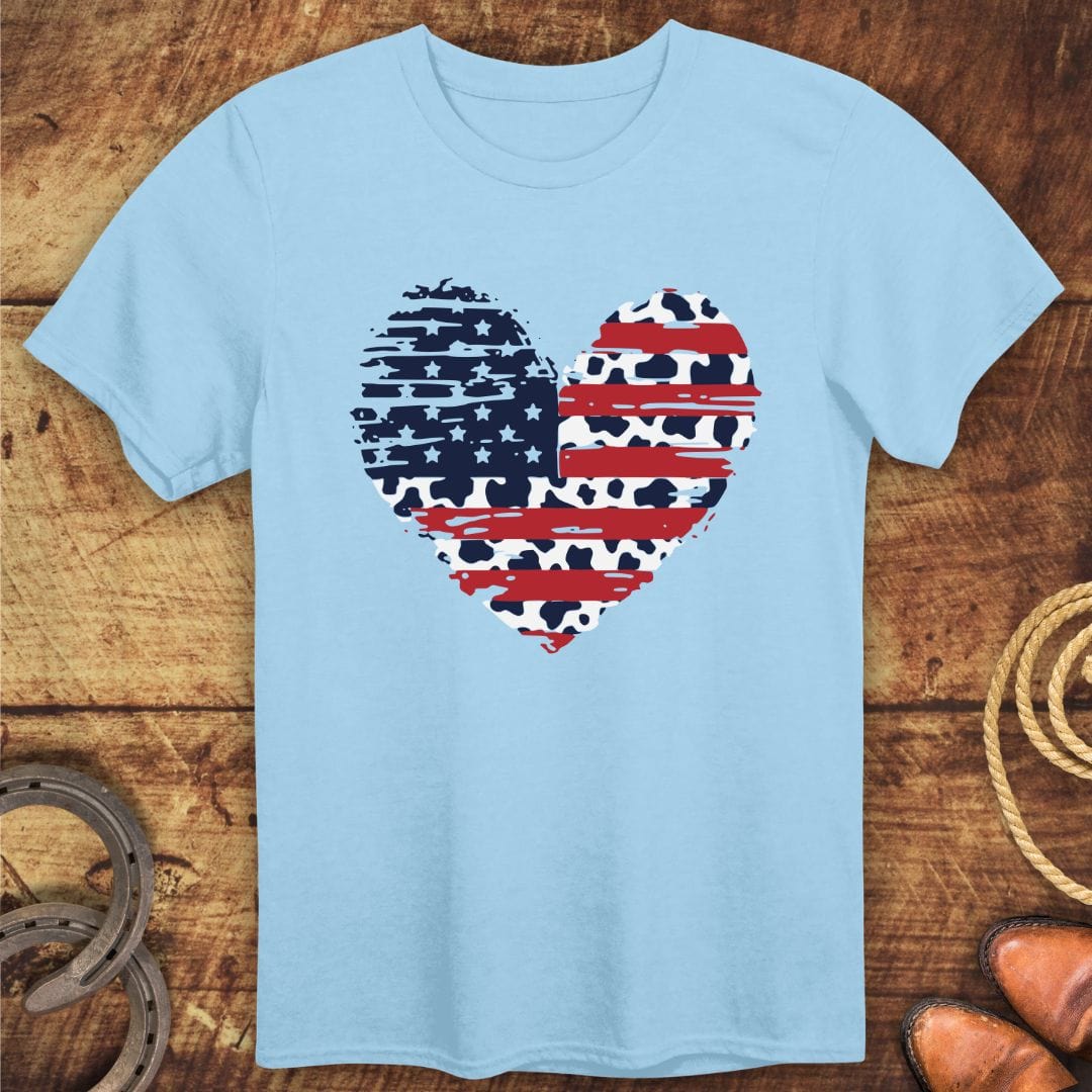 Rural USA Heart T-Shirt