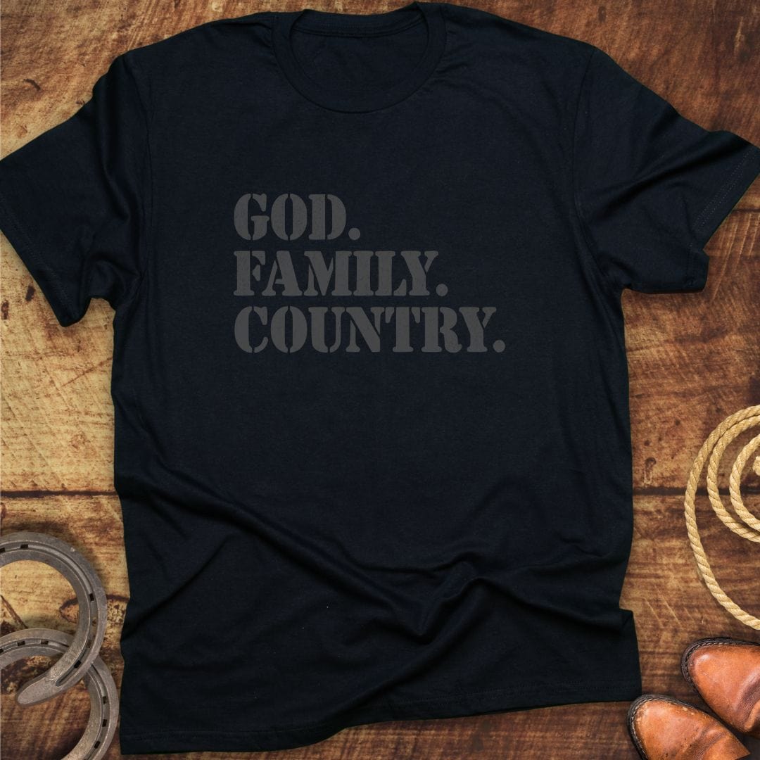 God Family Country T-Shirt