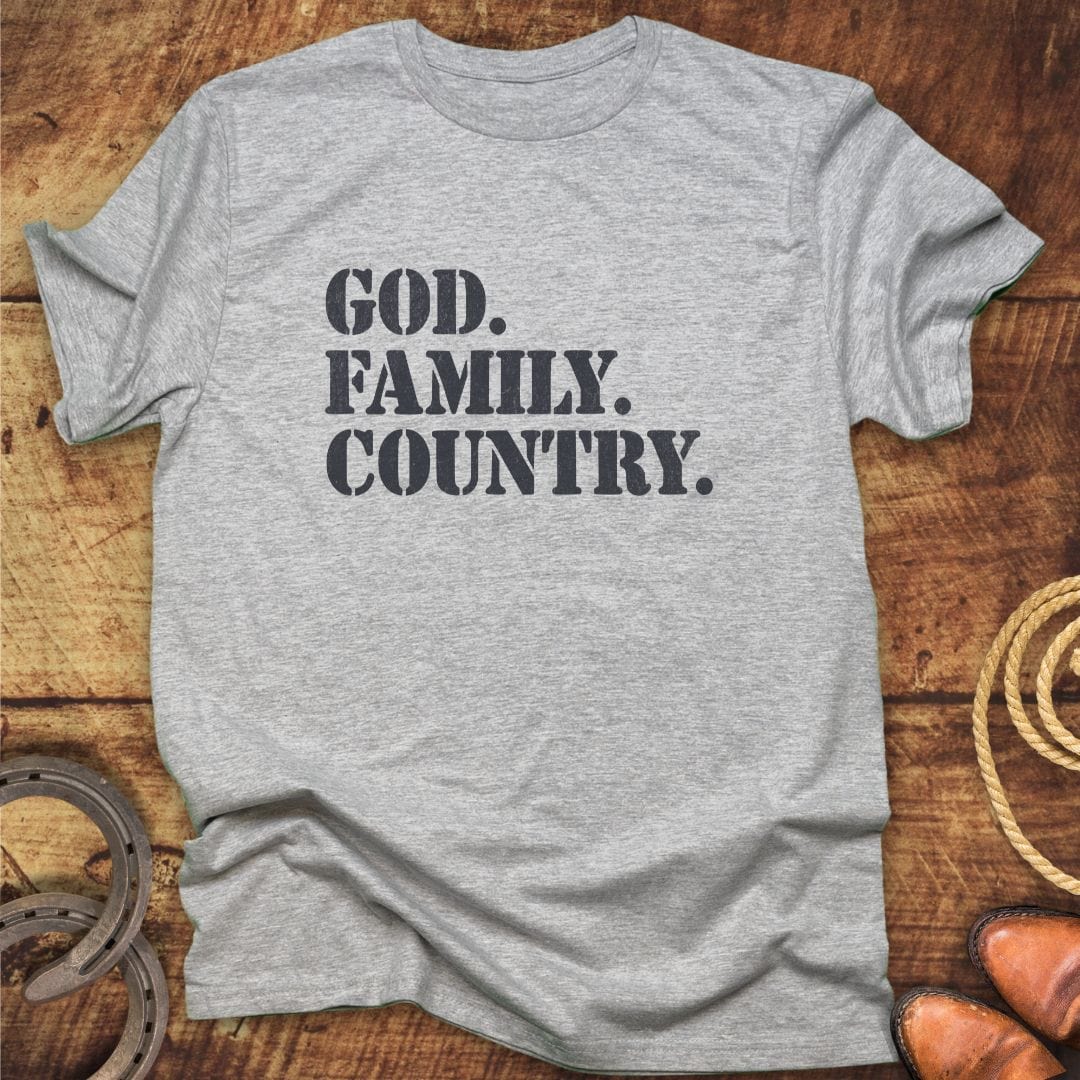 God Family Country T-Shirt