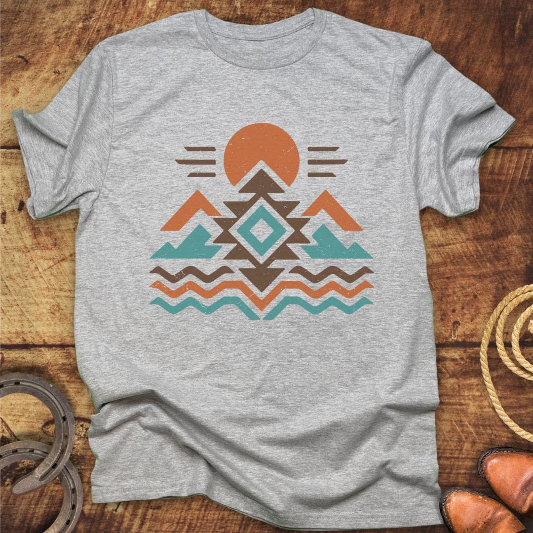 Aztec Boho Sun T-Shirt