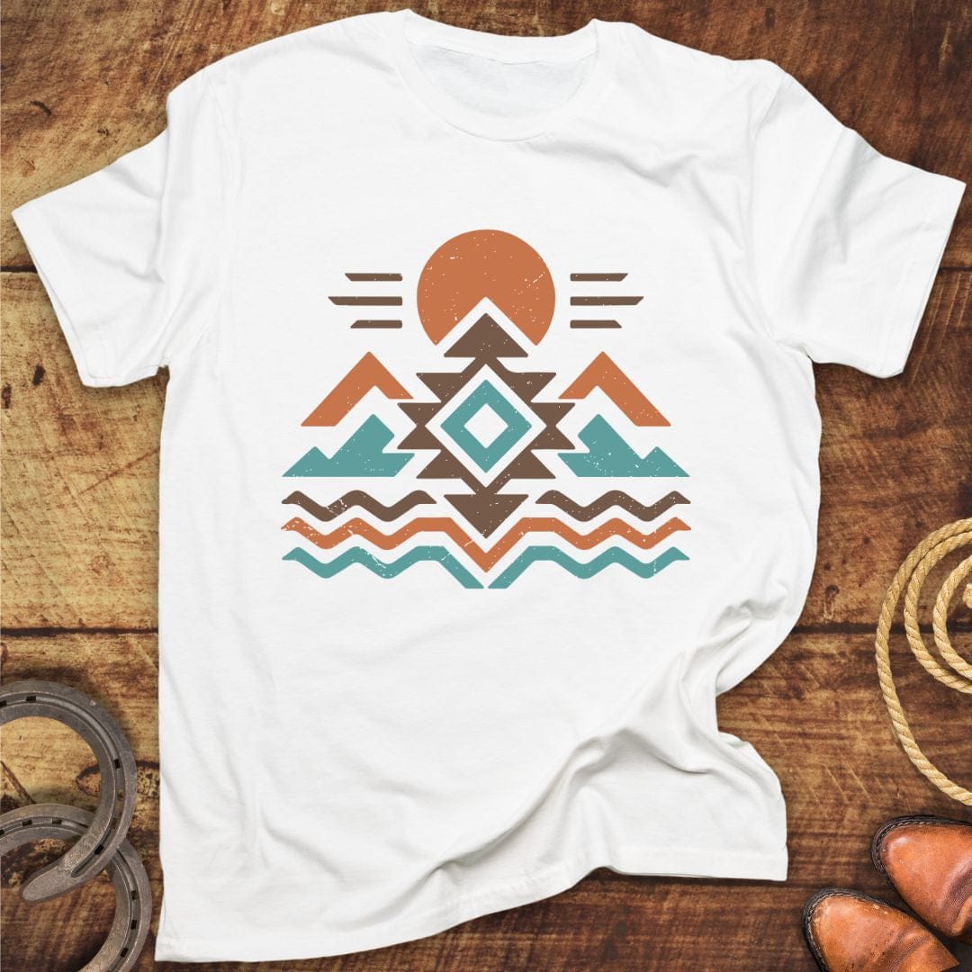 Aztec Boho Sun T-Shirt