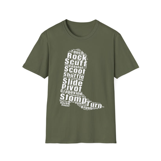 Line Dance Steps T-Shirt