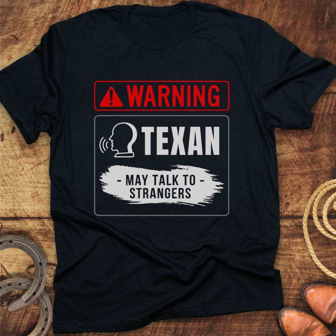 Warning Texan T-Shirt