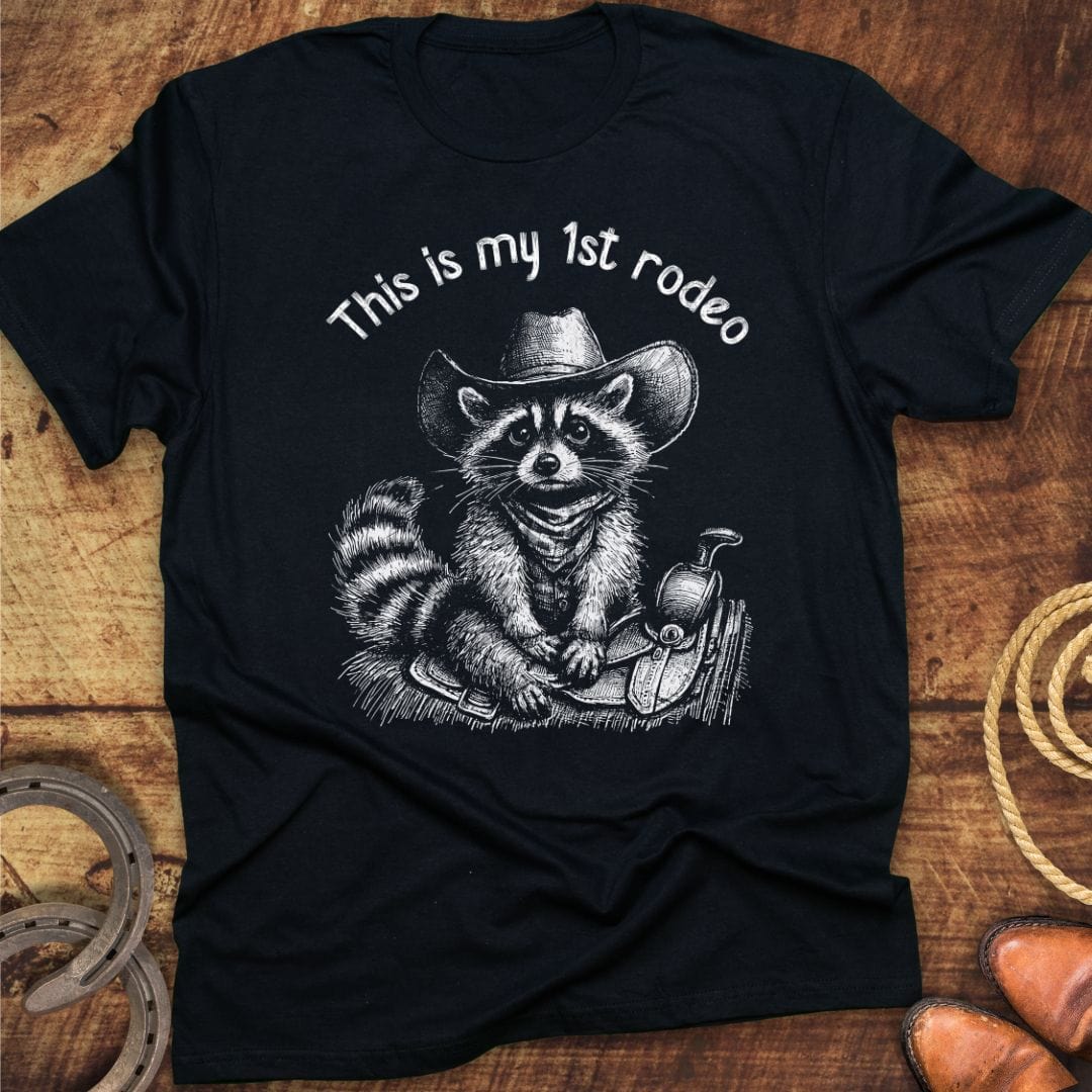 First Rodeo Raccoon T-Shirt