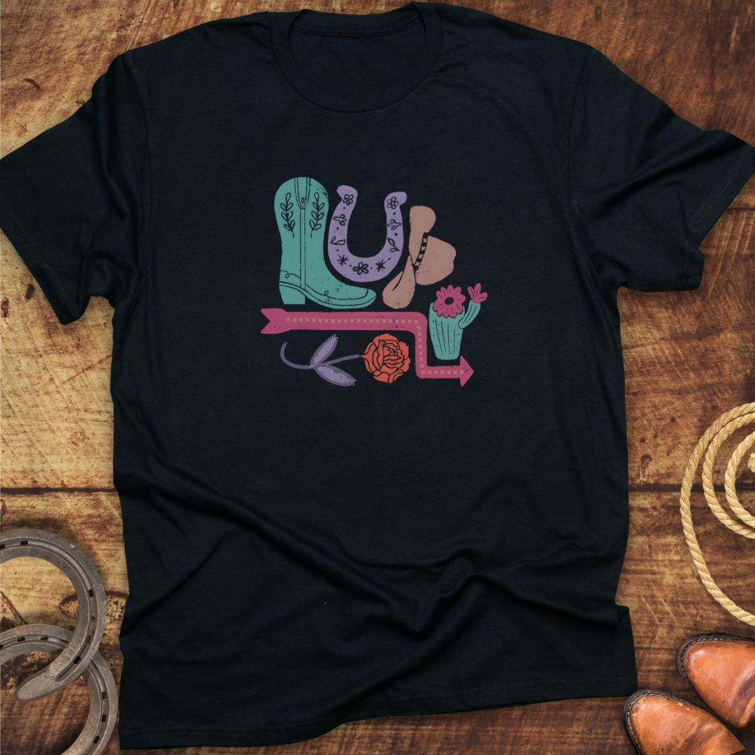 Western Collage T-Shirt