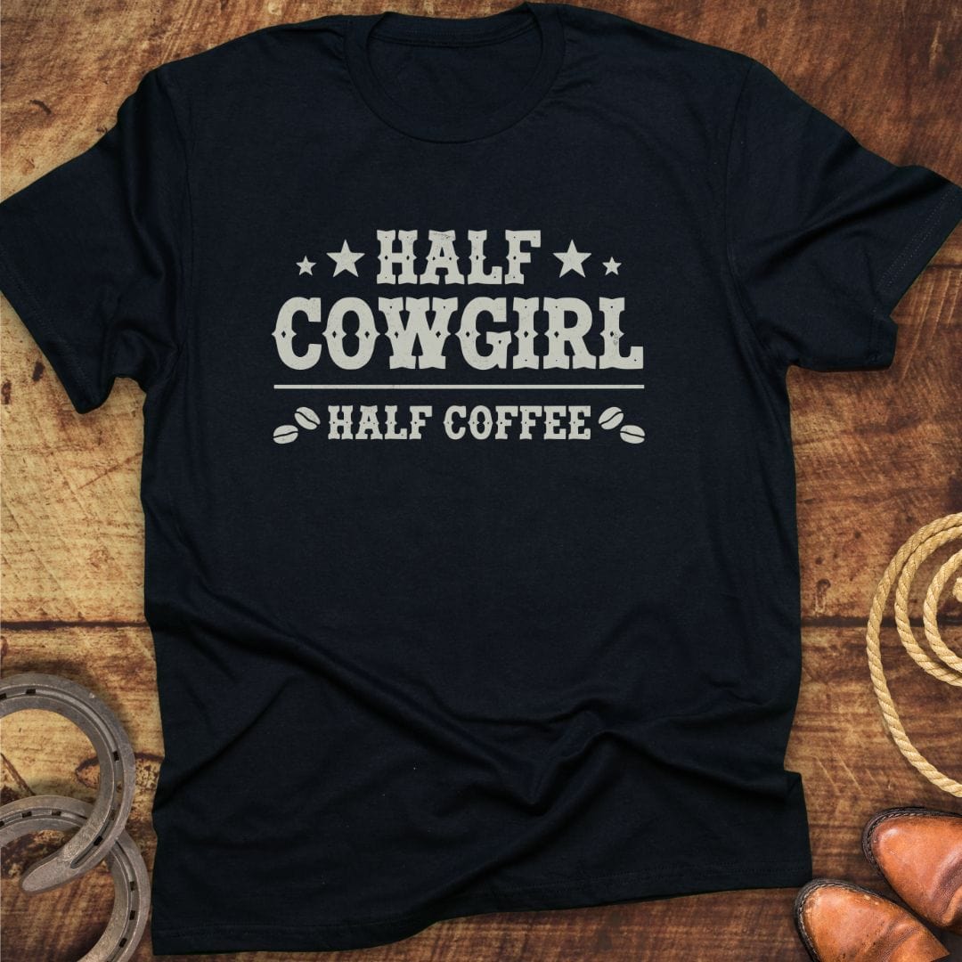 Half Coffee T-Shirt