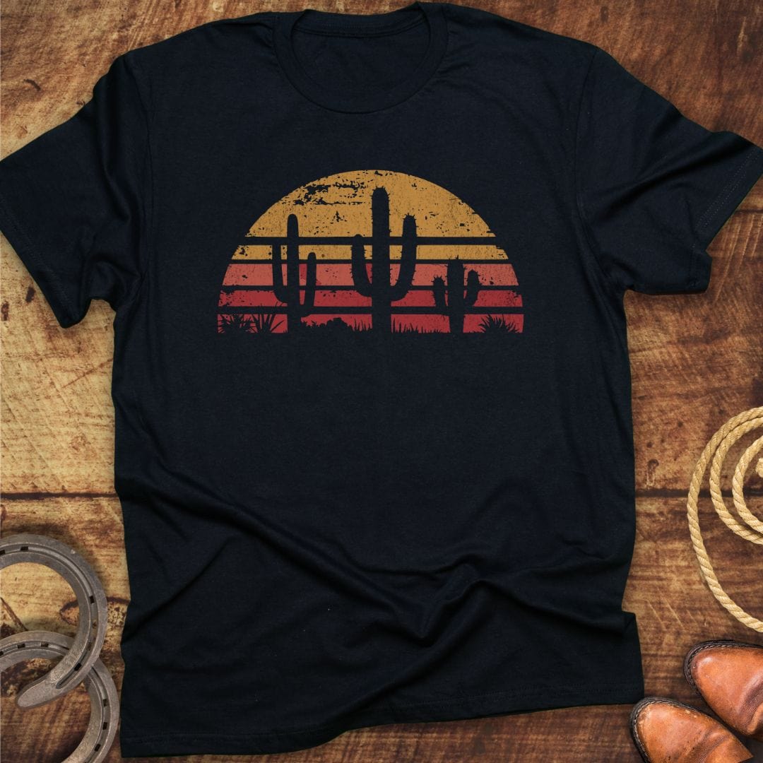 Retro Sun Desert T-Shirt