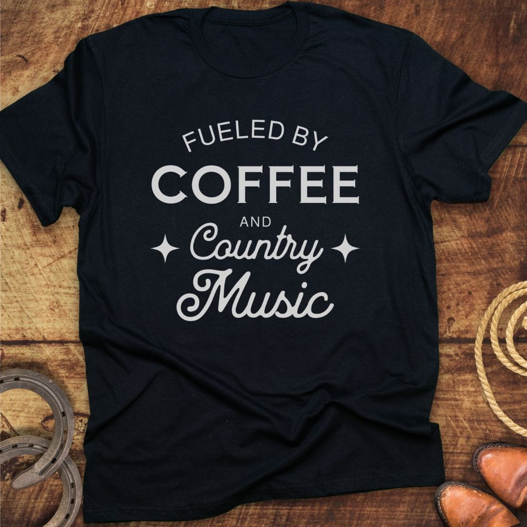 Fueled By Coffee & Country T-Shirt