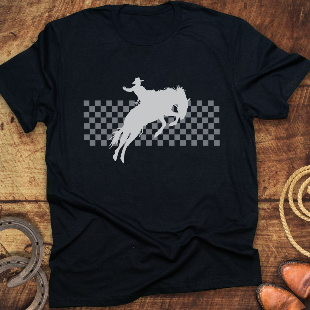 Bronco Checkerboard T-Shirt