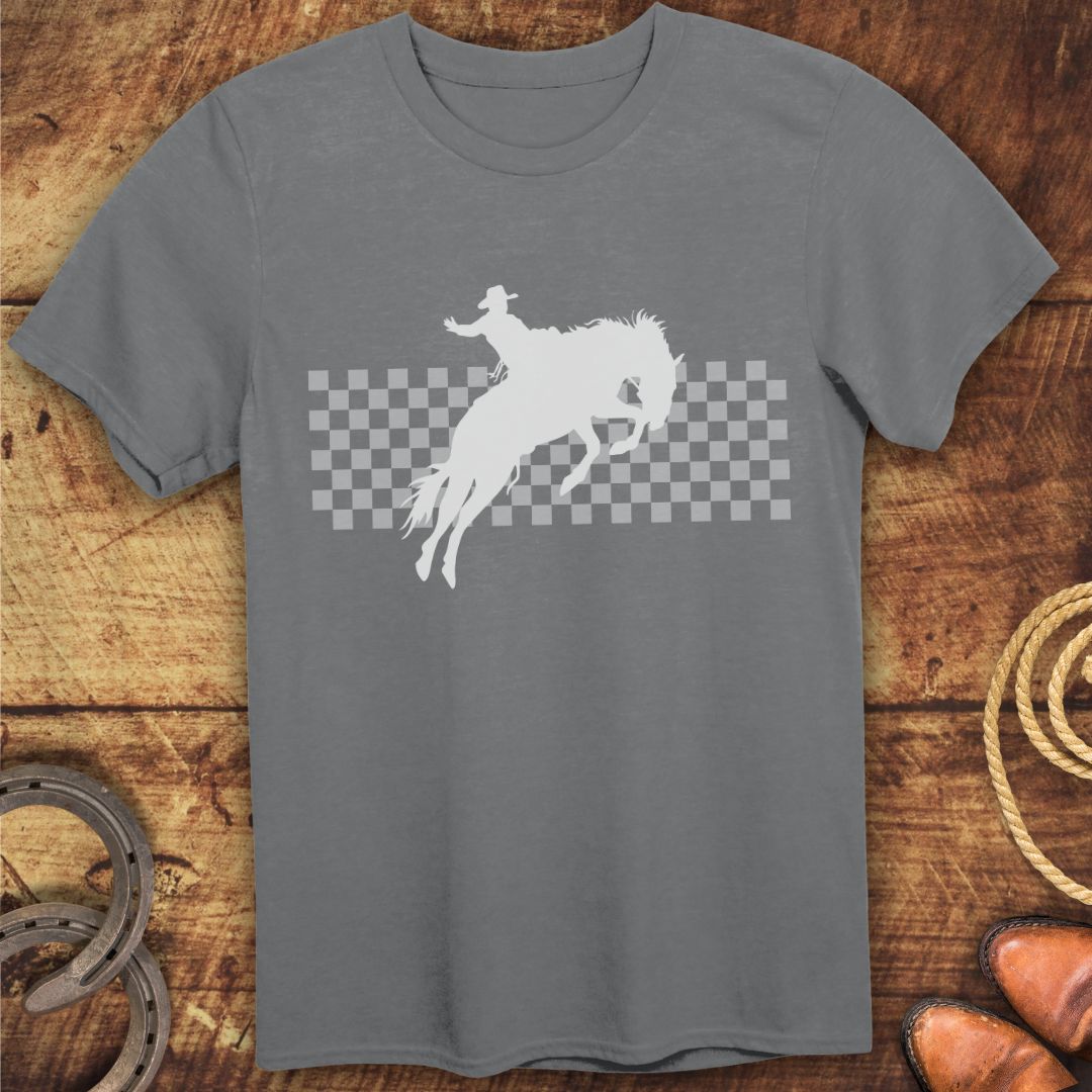 Bronco Checkerboard T-Shirt