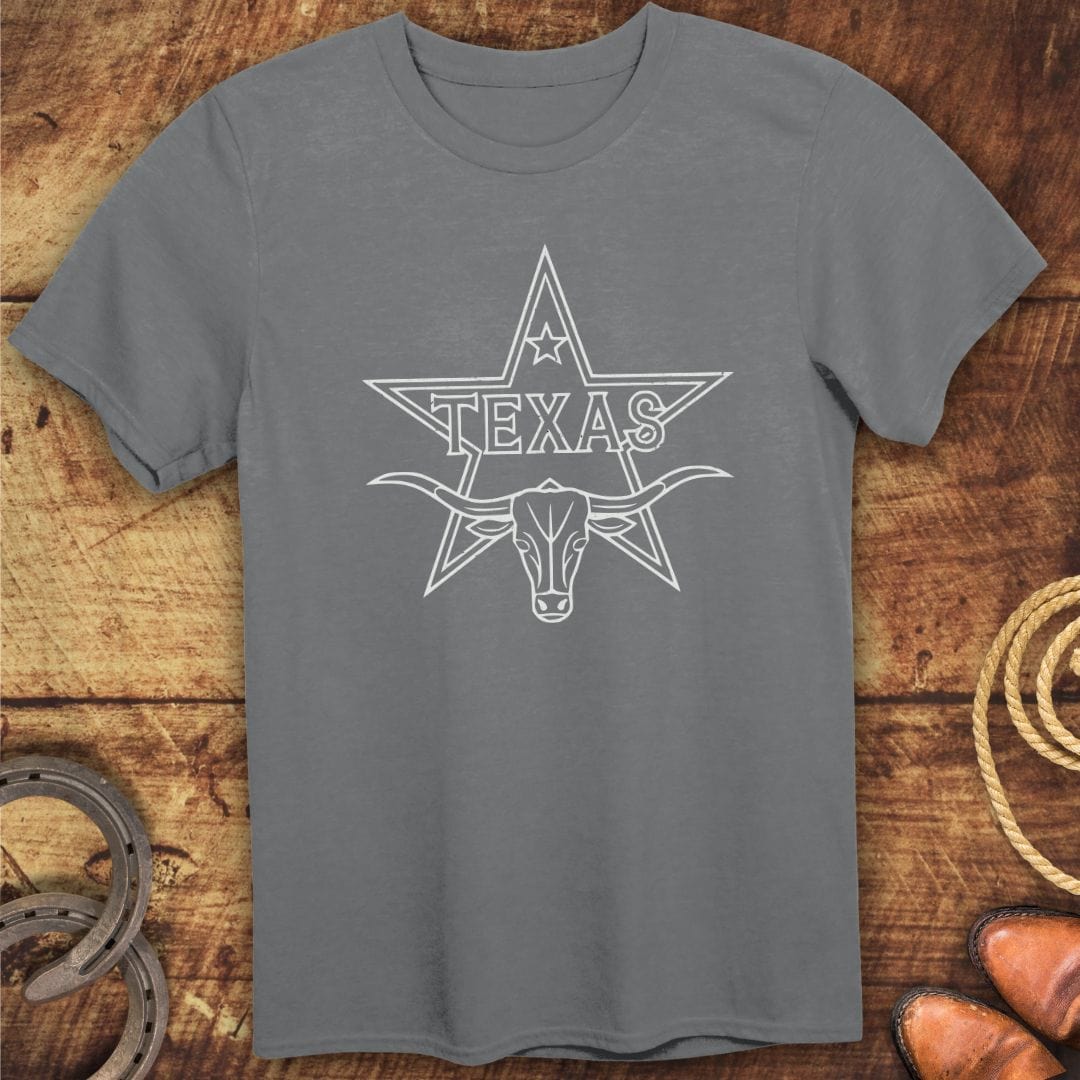 Texas Star Skull T-Shirt