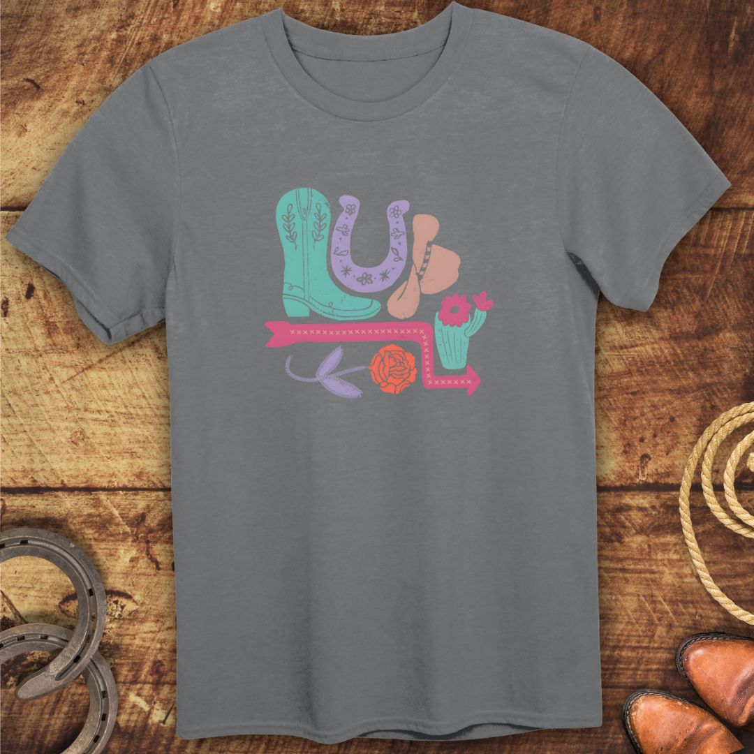 Western Collage T-Shirt
