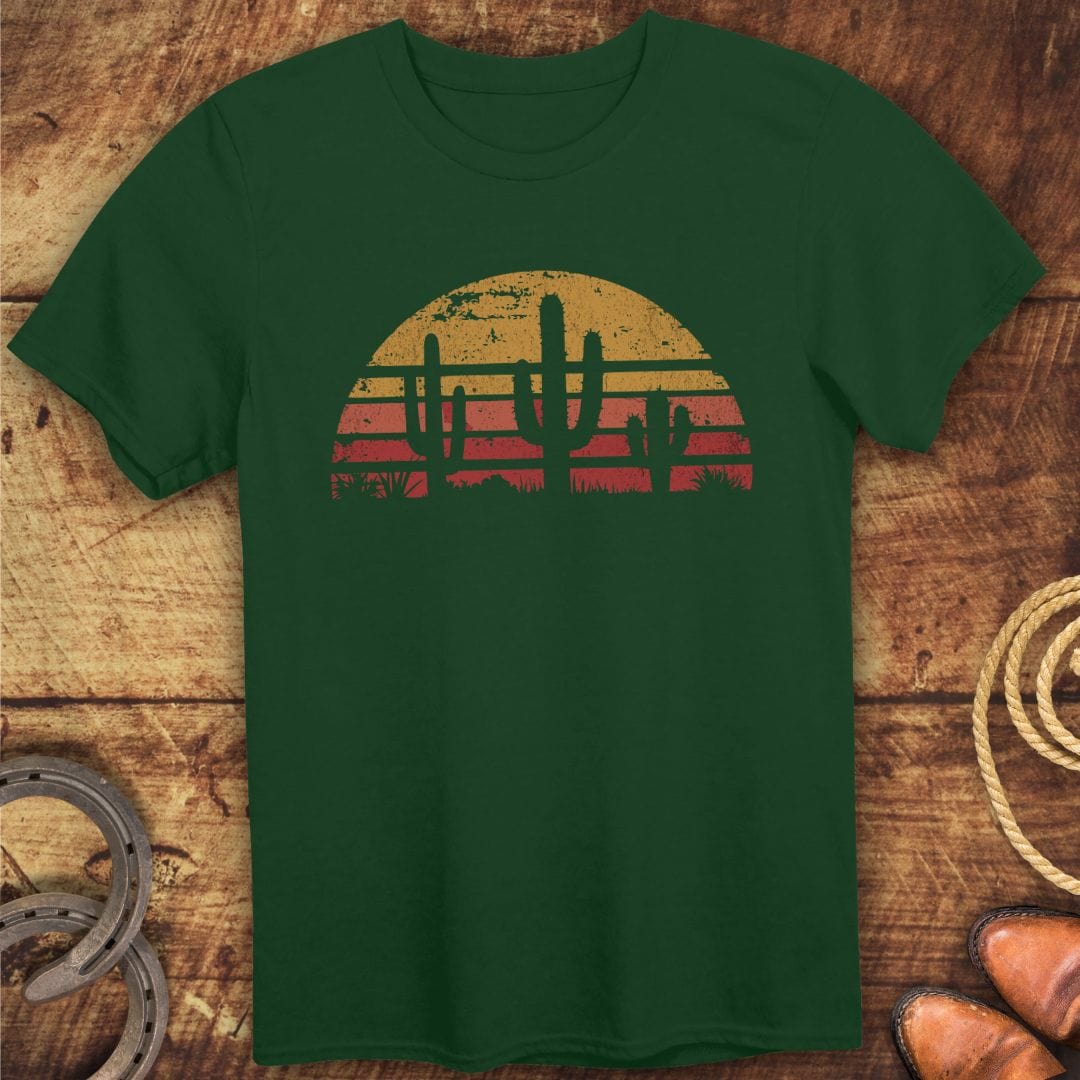 Retro Sun Desert T-Shirt