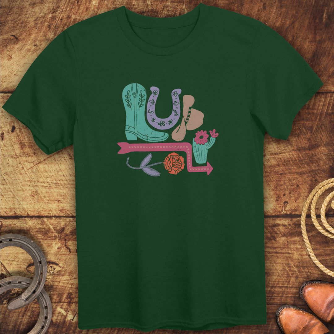 Western Collage T-Shirt