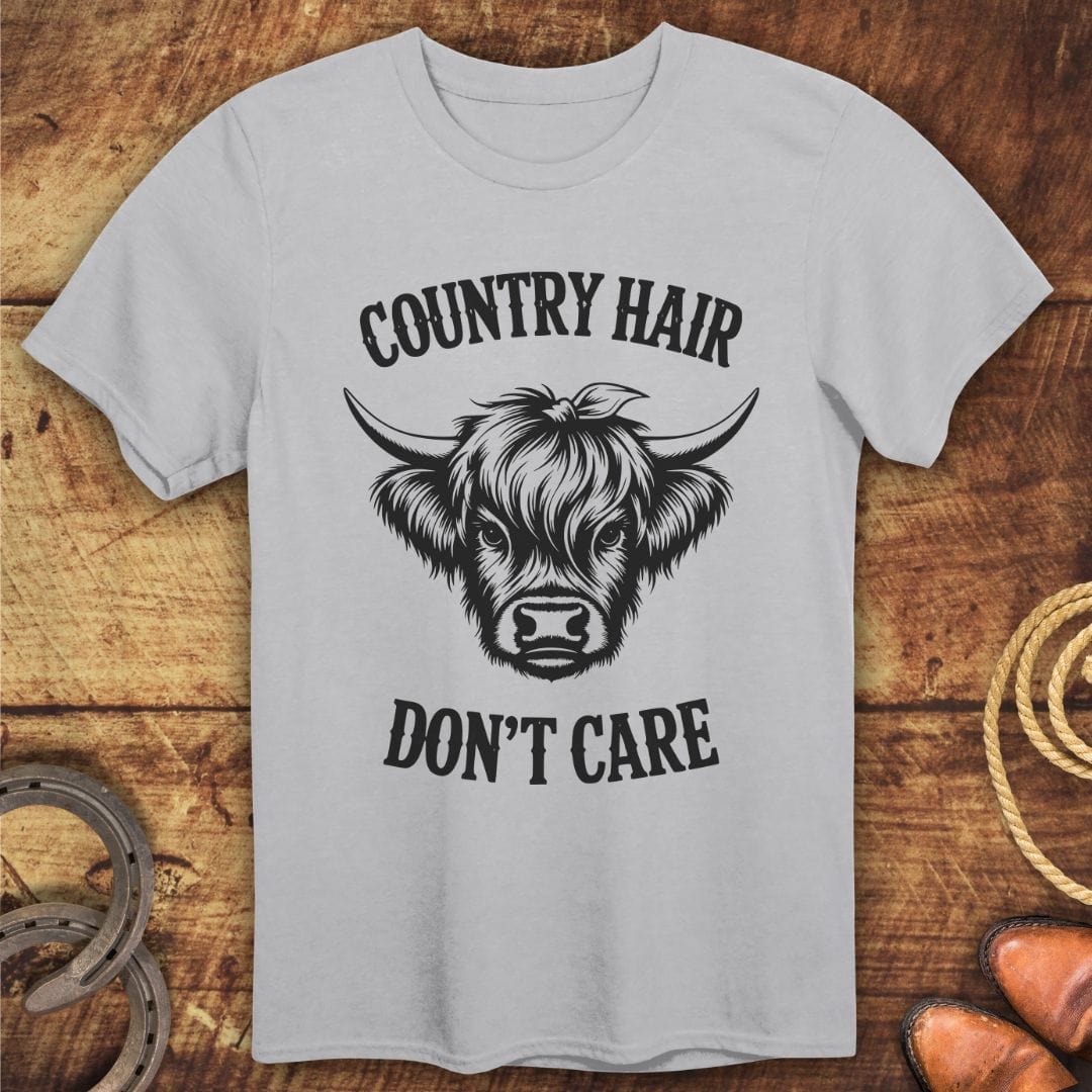 Country Hair Don't Care T-Shirt