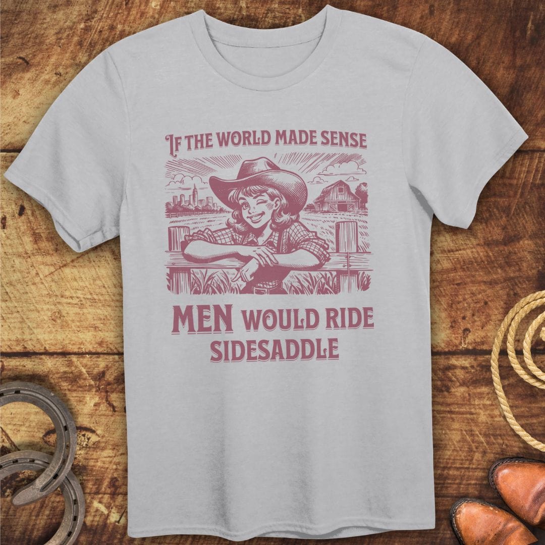 Sidesaddle Joke T-Shirt
