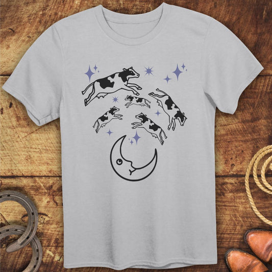 Cows Jumping Moon T-Shirt
