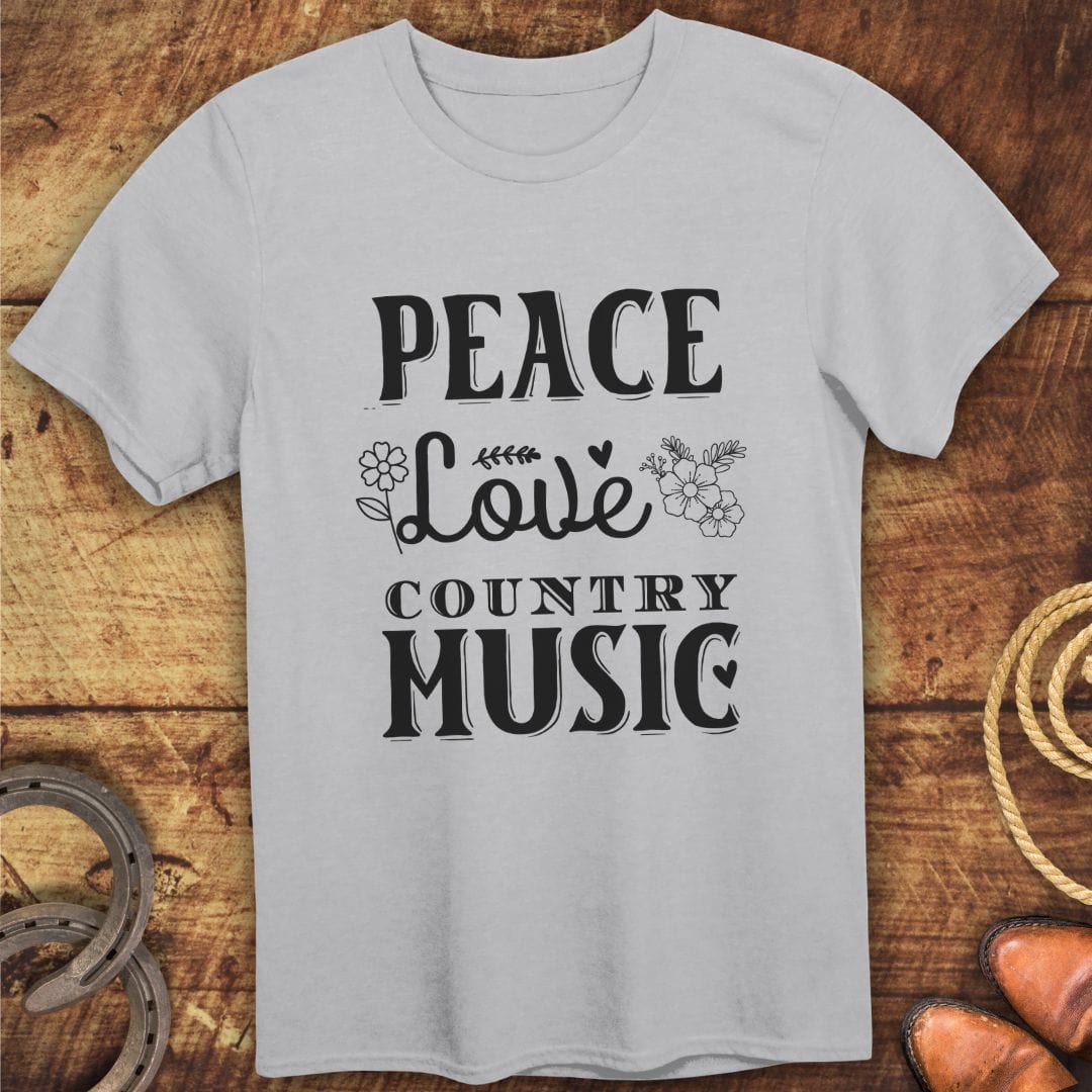 Peace Love Country T-Shirt
