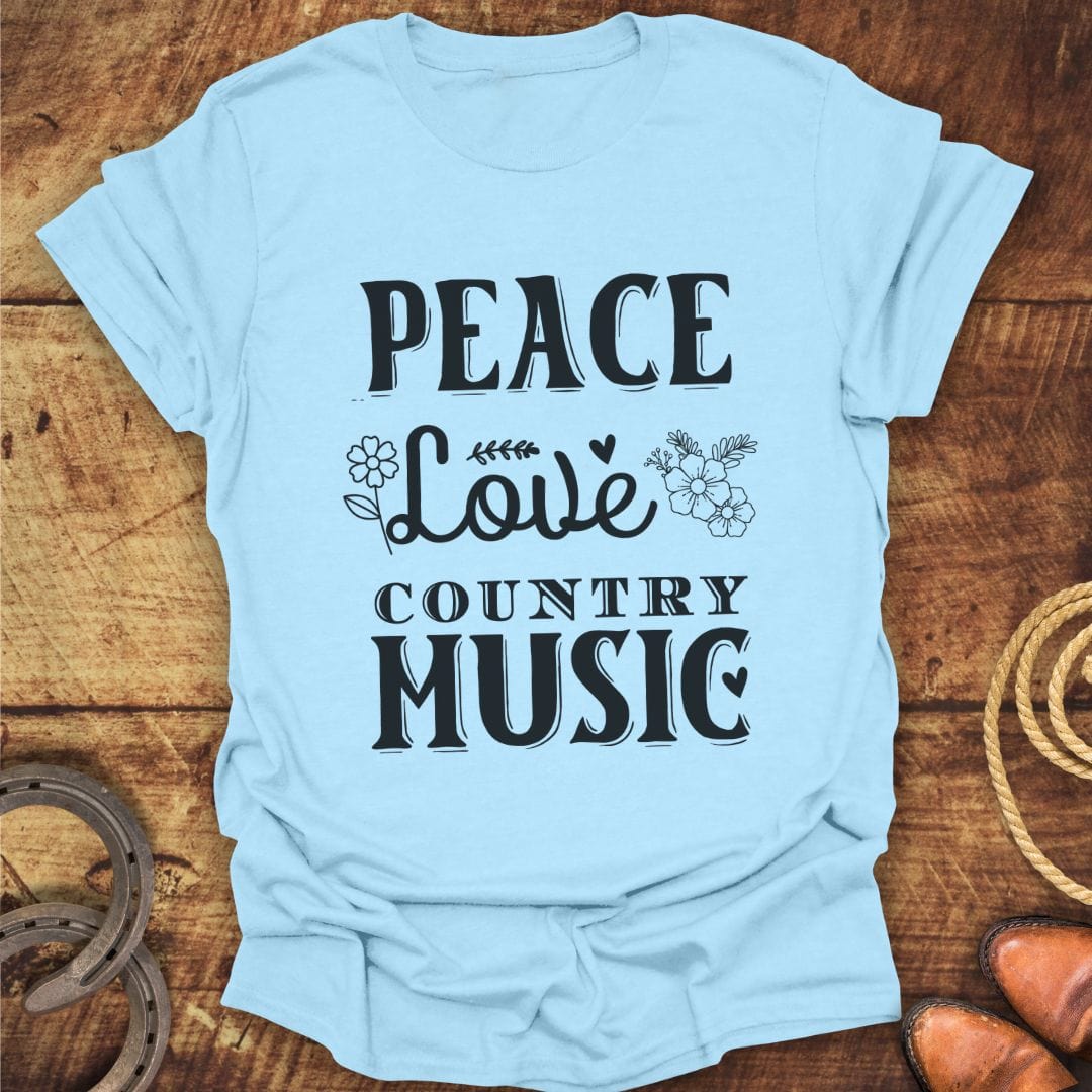 Peace Love Country T-Shirt