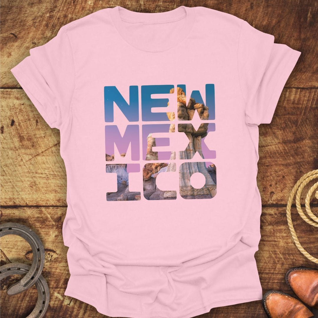 New Mexico Letters T-Shirt