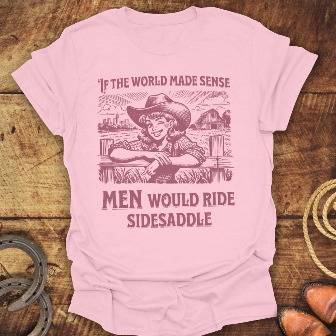 Sidesaddle Joke T-Shirt