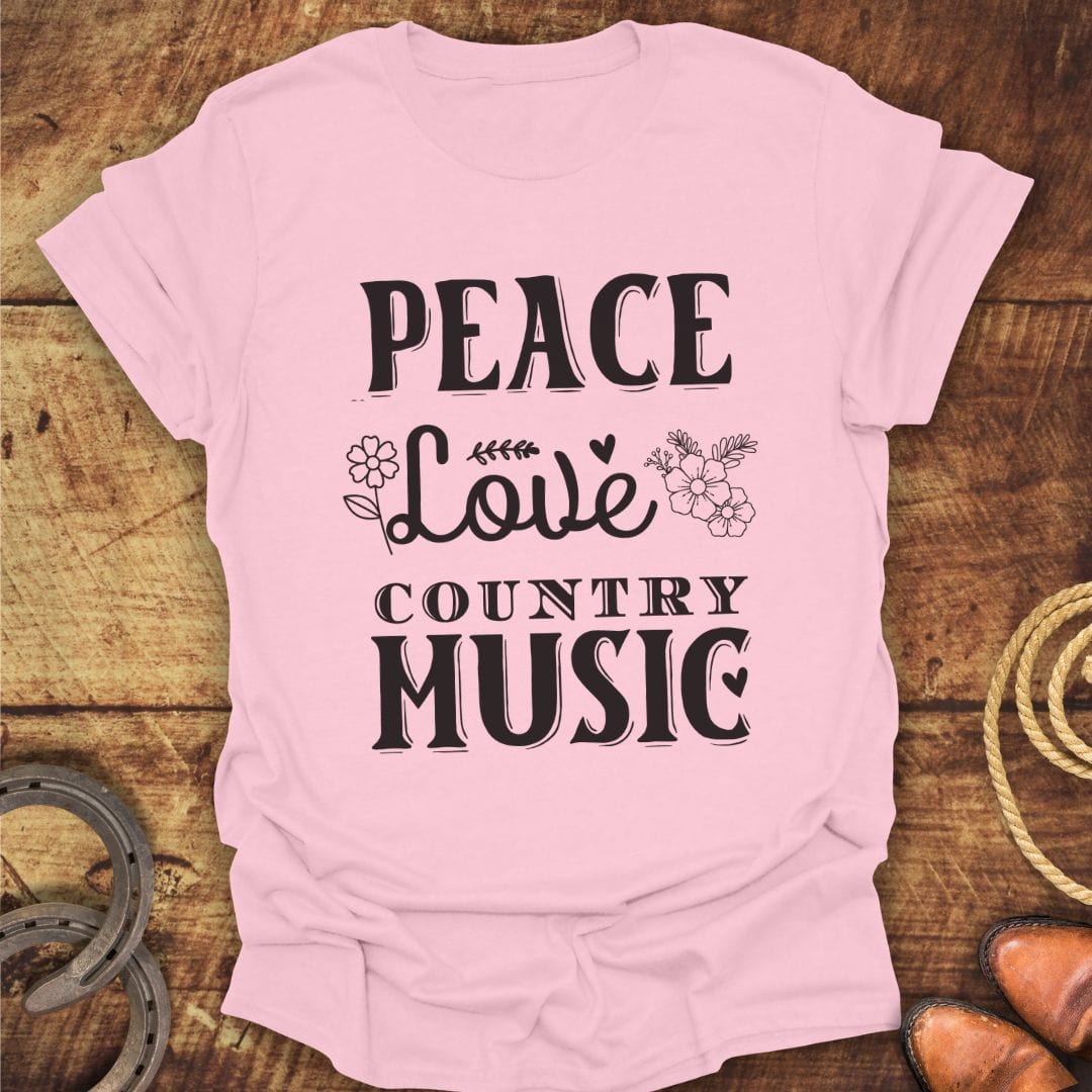 Peace Love Country T-Shirt