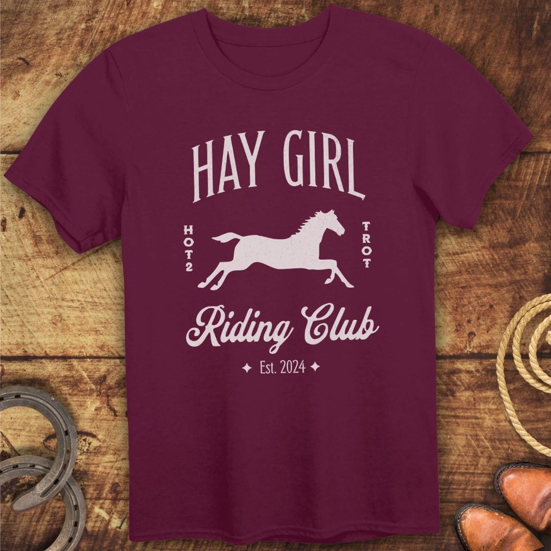 Hay Girl Riding Club T-Shirt