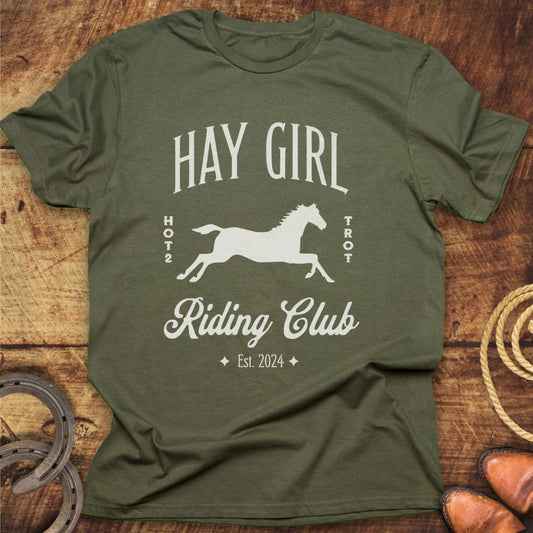 Hay Girl Riding Club T-Shirt