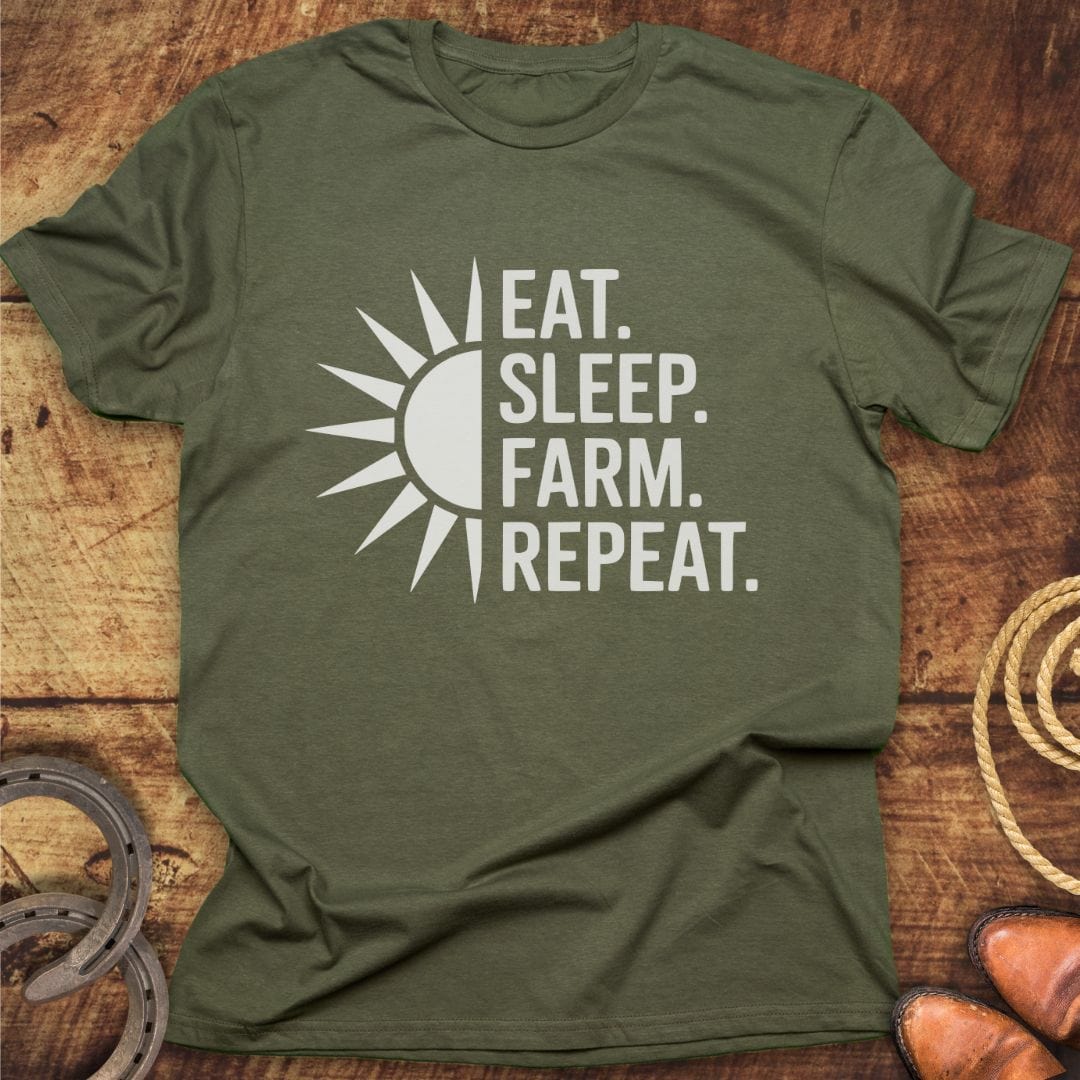 Eat Sleep Farm T-Shirt