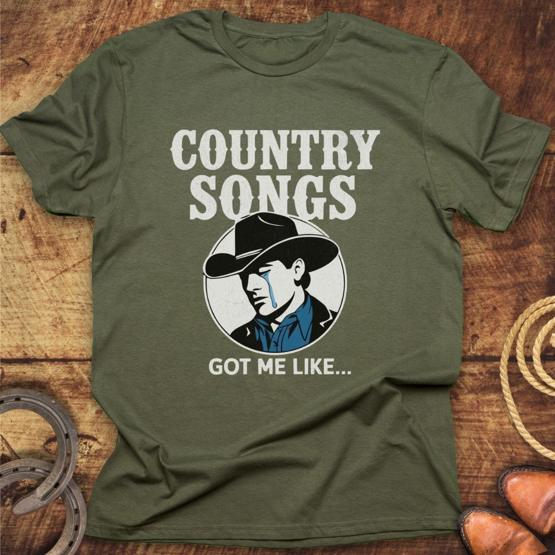Cowboy Country Songs T-Shirt