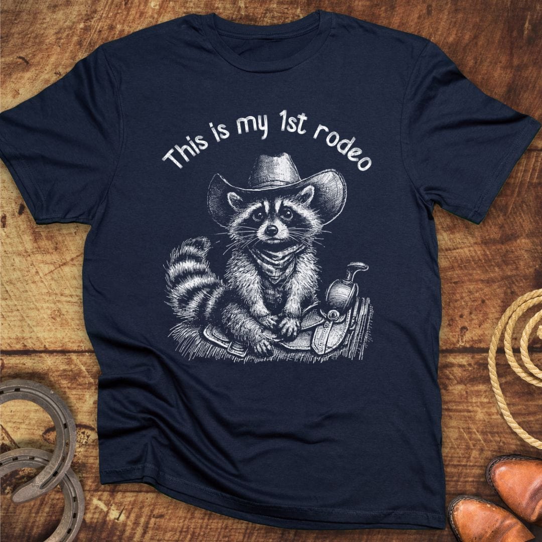 First Rodeo Raccoon T-Shirt