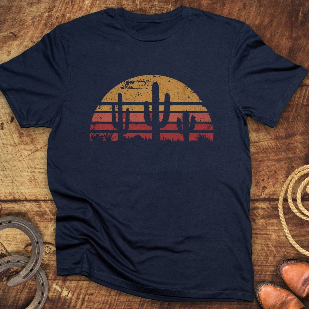 Retro Sun Desert T-Shirt
