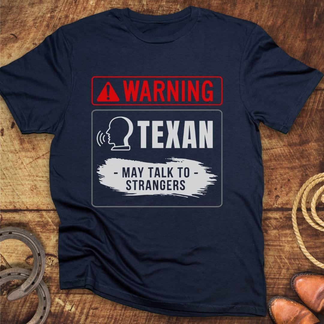 Warning Texan T-Shirt