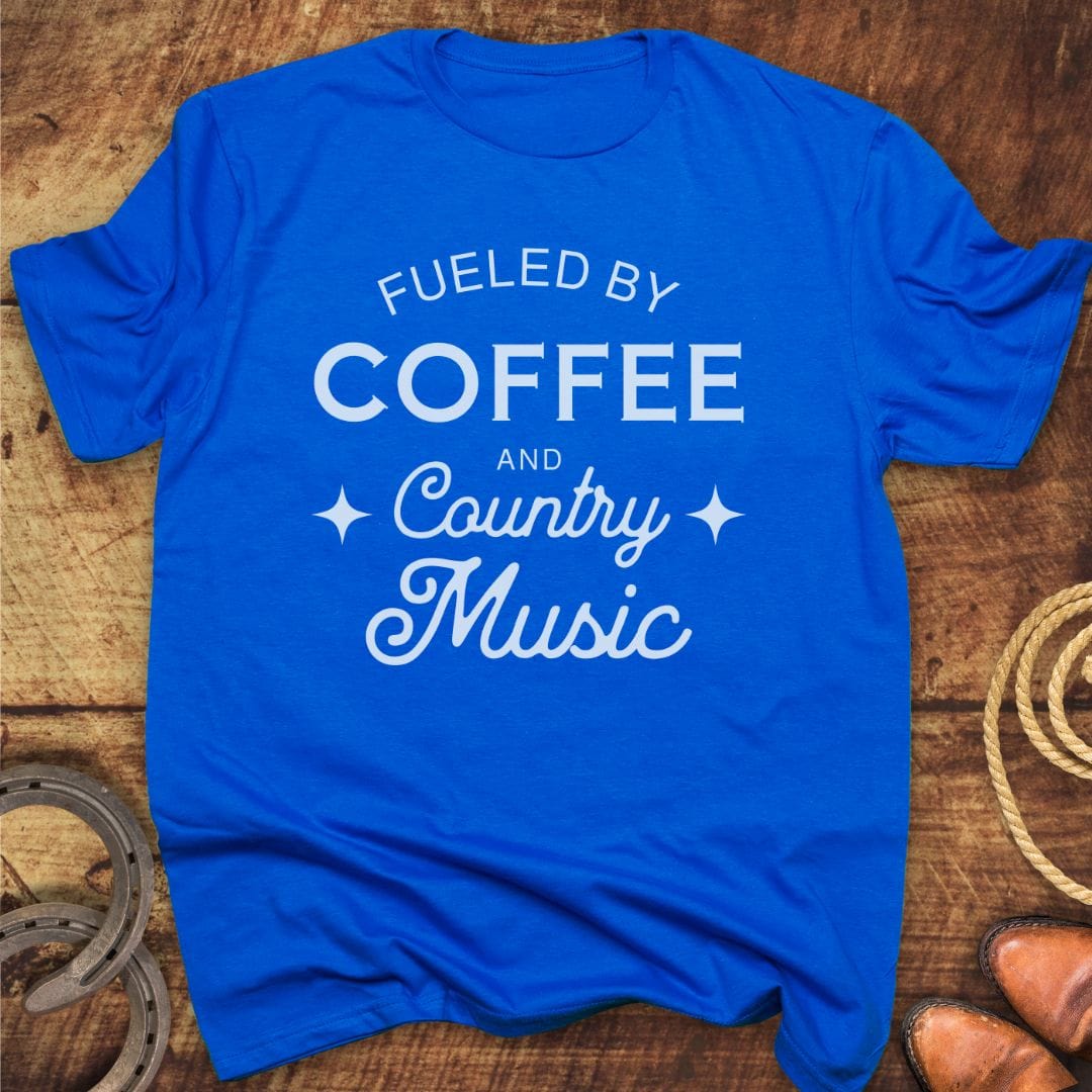 Fueled By Coffee & Country T-Shirt