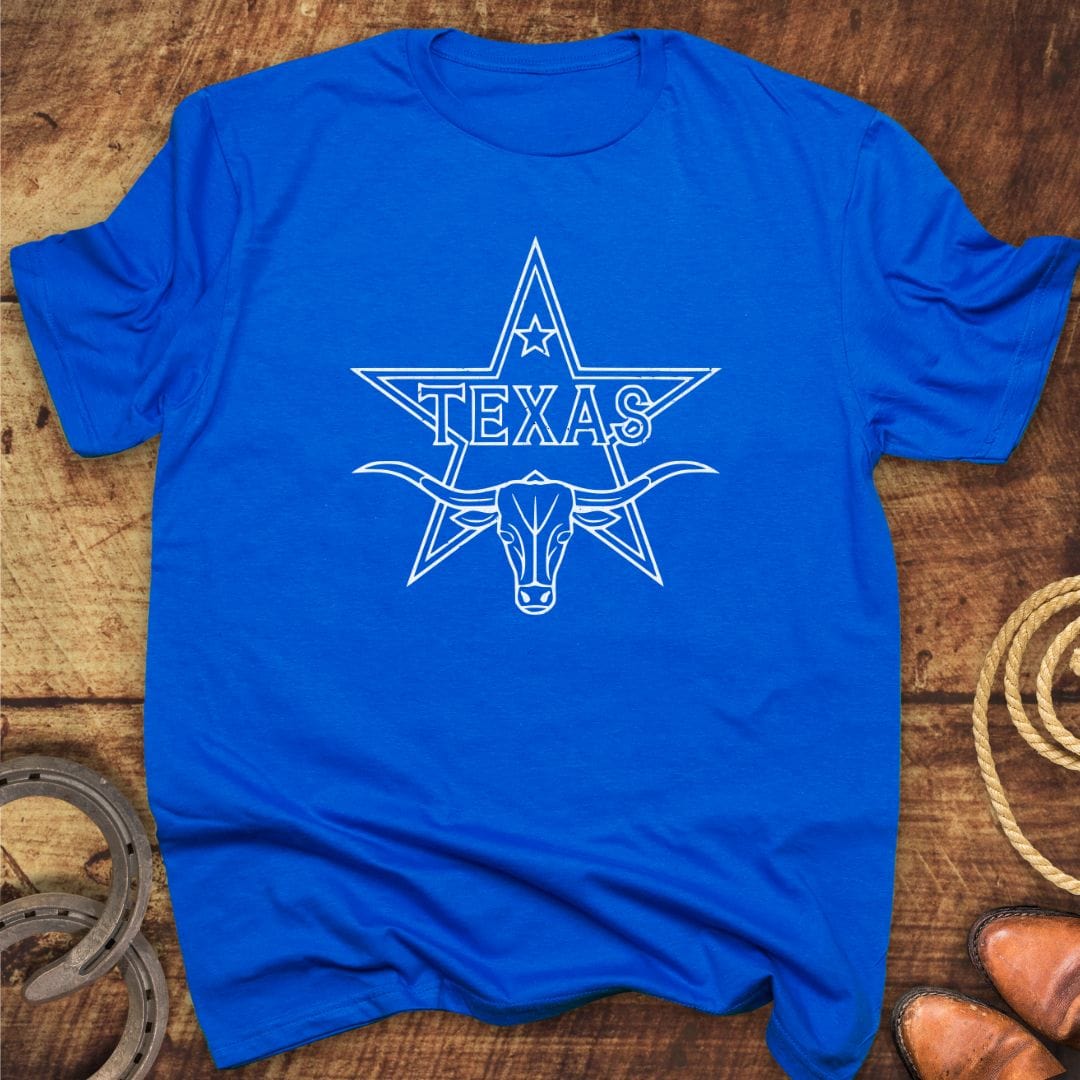 Texas Star Skull T-Shirt