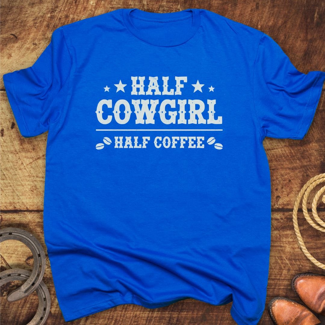Half Coffee T-Shirt
