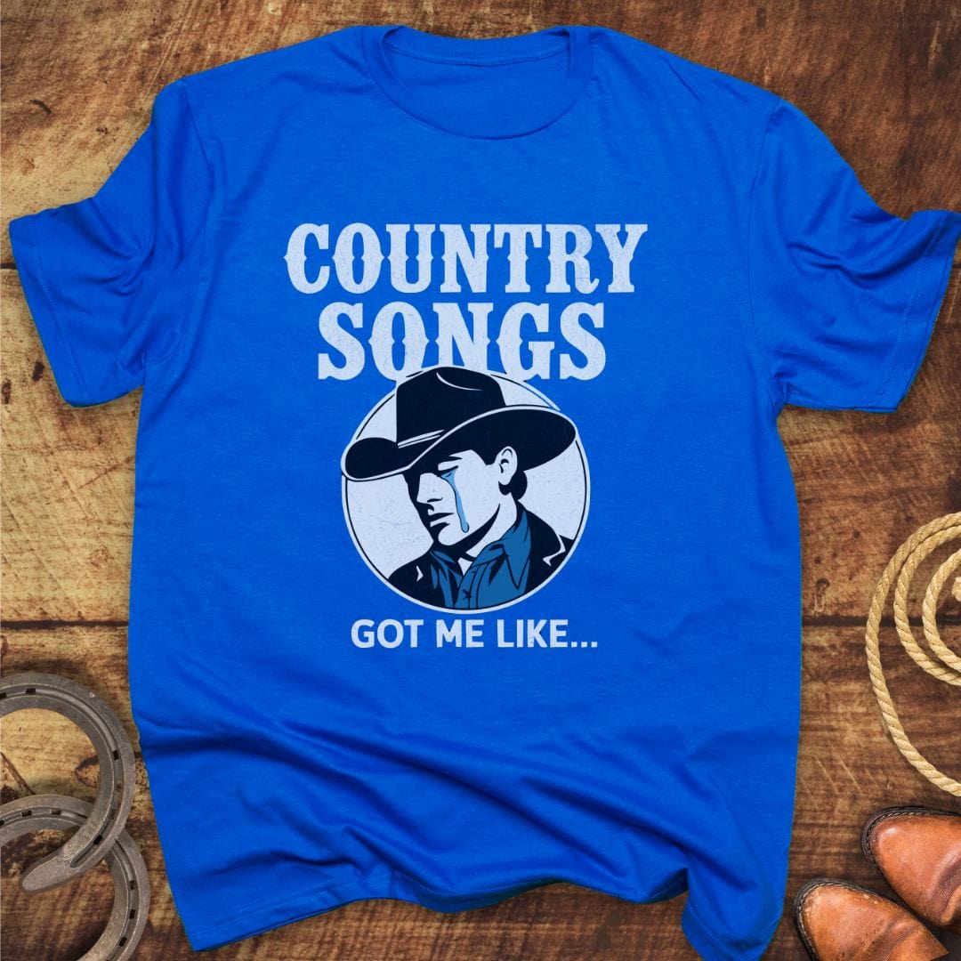 Cowboy Country Songs T-Shirt