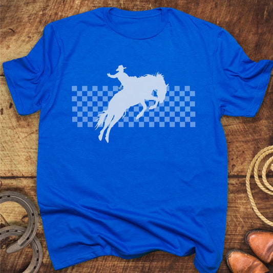 Bronco Checkerboard T-Shirt