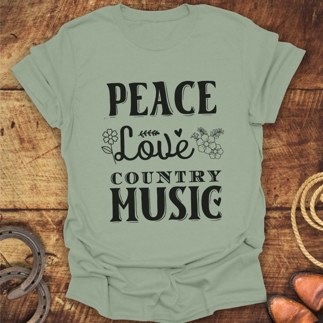 Peace Love Country T-Shirt