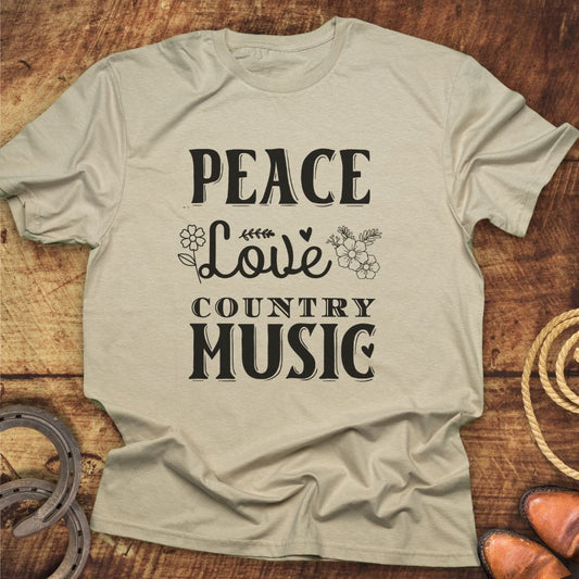 Peace Love Country T-Shirt
