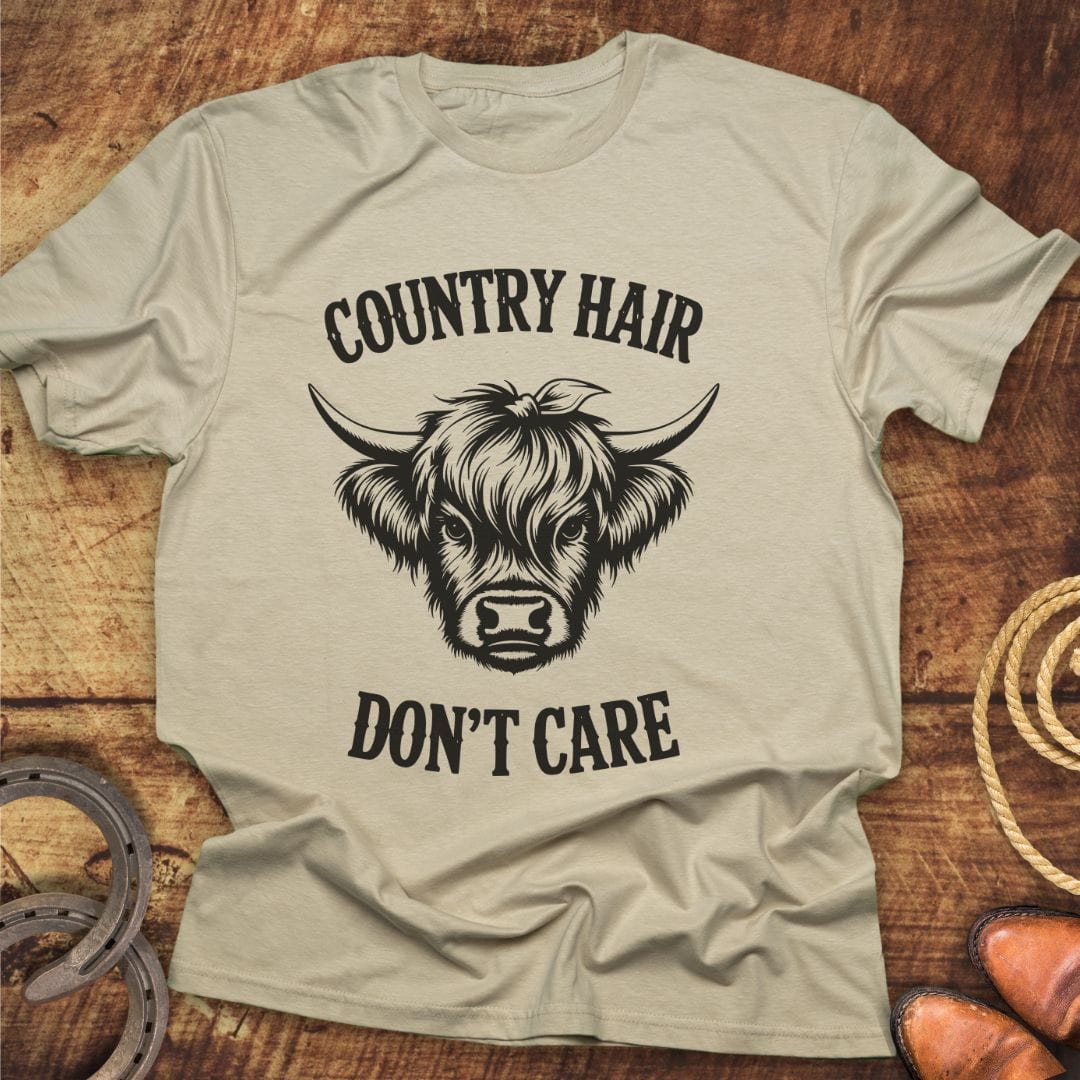 Country Hair Don't Care T-Shirt