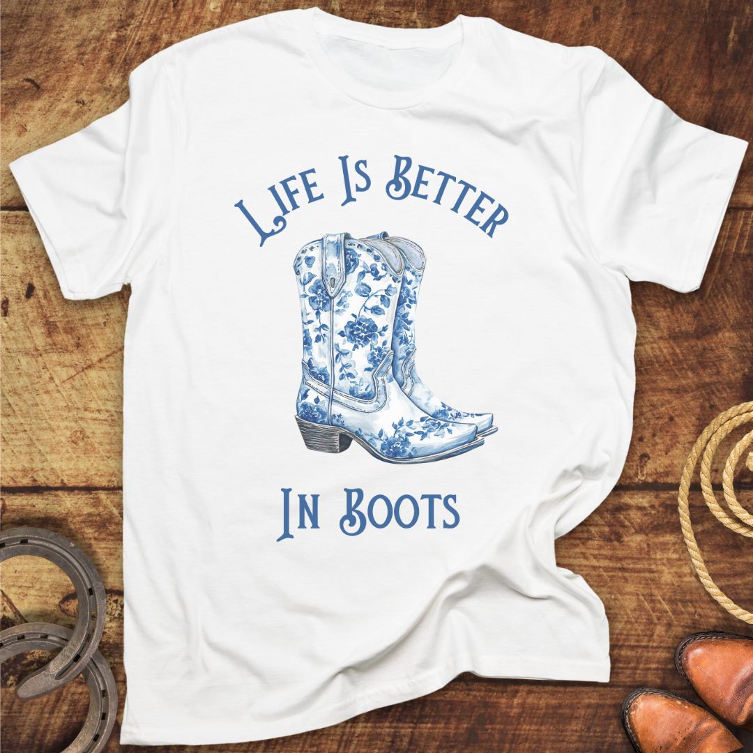 Better In Boots T-Shirt