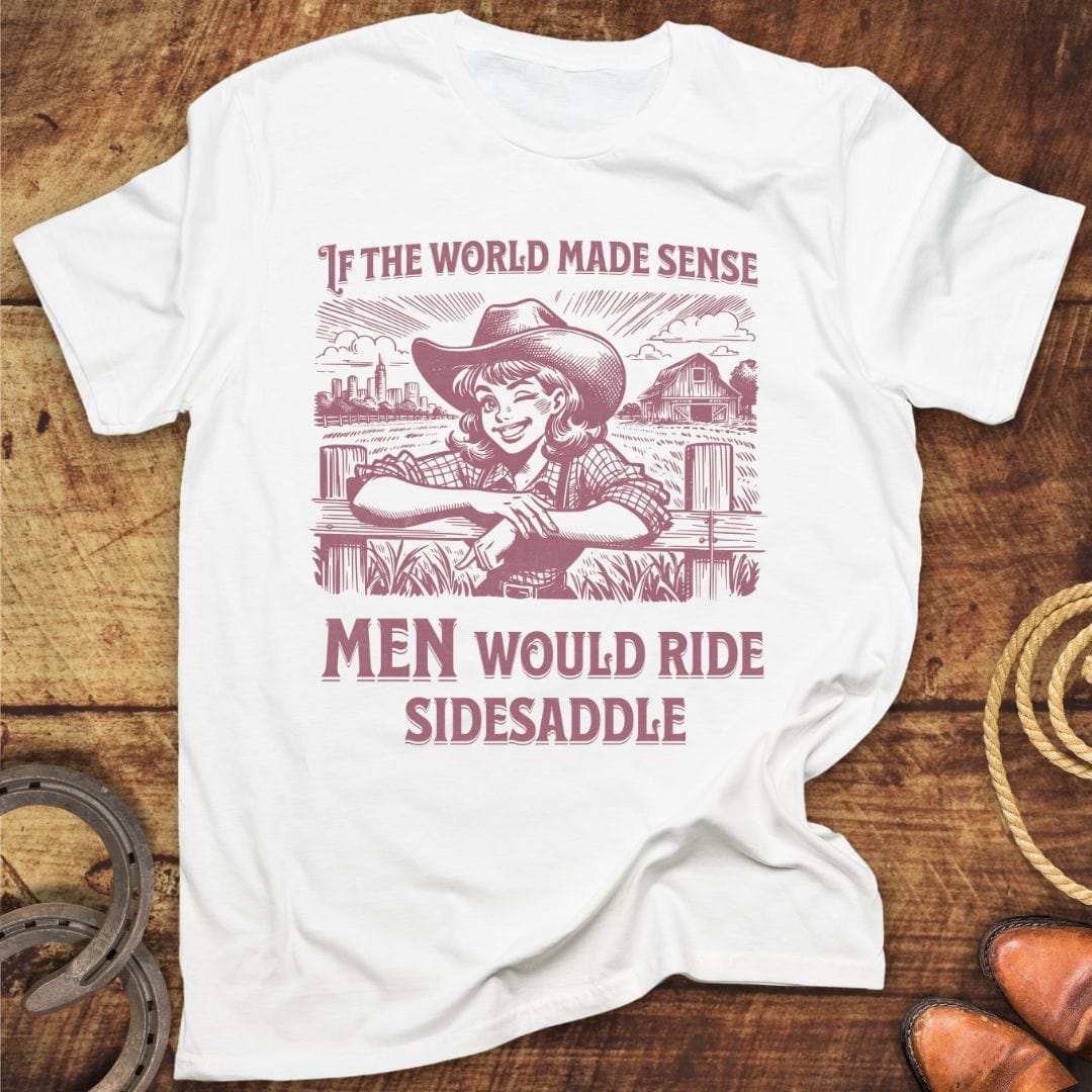 Sidesaddle Joke T-Shirt